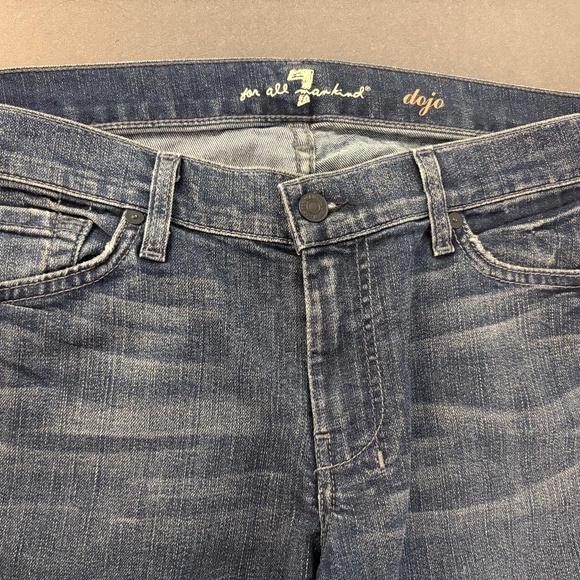 NWT  7 For All Mankind Dojo Flared Jean 31/33 - Picture 9 of 13